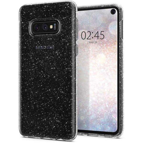 Spigen Coque Liquid Crystal Samsung Galaxy S10e - Argent