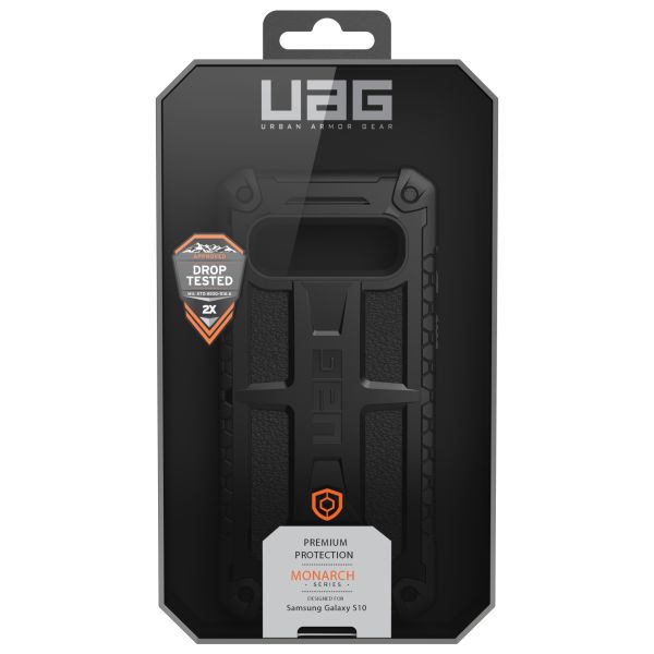 UAG Coque Monarch Samsung Galaxy S10 - Noir