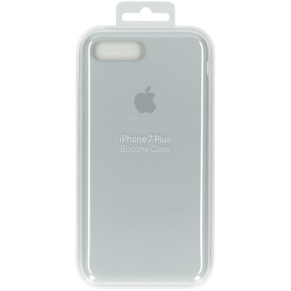Apple Coque en silicone iPhone 8 Plus / 7 Plus - Mist Blue
