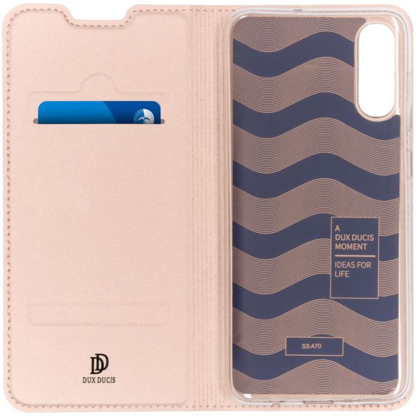 Dux Ducis Étui de téléphone Slim Samsung Galaxy A70 - Rose Champagne