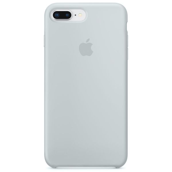 Apple Coque en silicone iPhone 8 Plus / 7 Plus - Mist Blue
