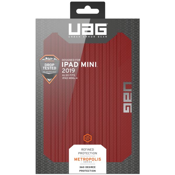 UAG Coque tablette Metropolis iPad Mini 5 (2019) / Mini 4 (2015)