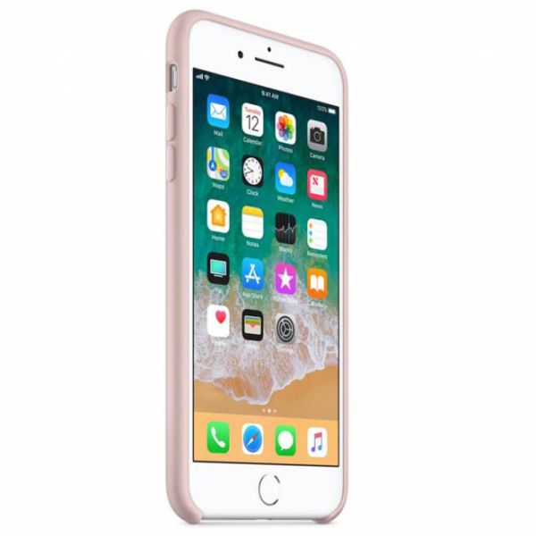 Apple Coque en silicone iPhone 8 Plus / 7 Plus - Pink Sand