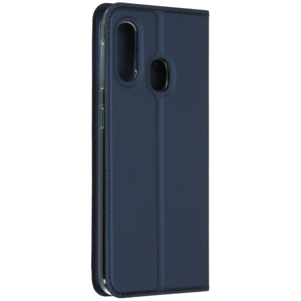 Dux Ducis Étui de téléphone Slim Samsung Galaxy A20e - Bleu foncé