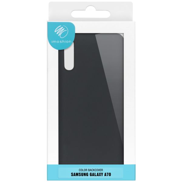 imoshion Coque Couleur Samsung Galaxy A70 - Noir