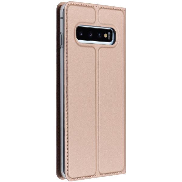 Dux Ducis Étui de téléphone Slim Samsung Galaxy S10 - Rose Champagne