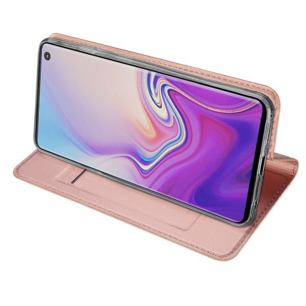 Dux Ducis Étui de téléphone Slim Samsung Galaxy S10 - Rose Champagne