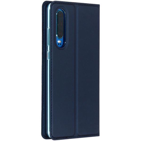 Dux Ducis Étui de téléphone Slim Huawei P30 - Bleu