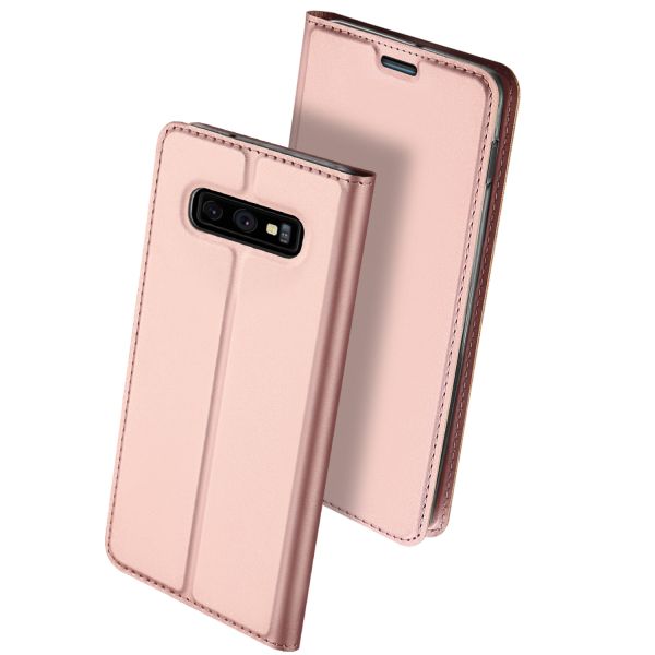 Dux Ducis Étui de téléphone Slim Samsung Galaxy S10e - Rose Champagne