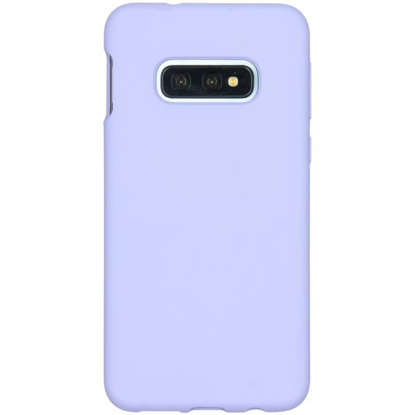 Accezz Coque Liquid Silicone Samsung Galaxy S10e - Violet