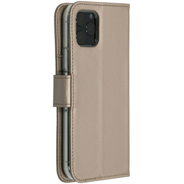 Accezz Étui de téléphone Wallet iPhone 11 Pro - Dorée