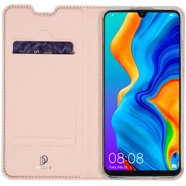 Dux Ducis Étui de téléphone Slim Huawei P30 Lite - Rose Champagne