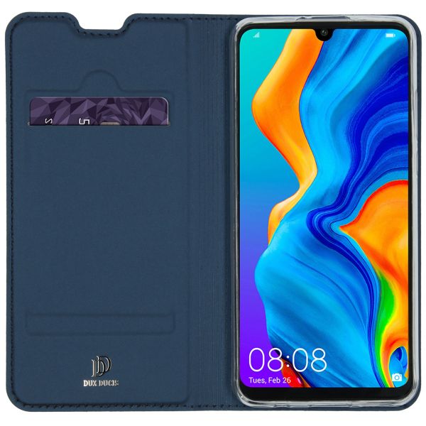 Dux Ducis Étui de téléphone Slim Huawei P30 Lite - Bleu