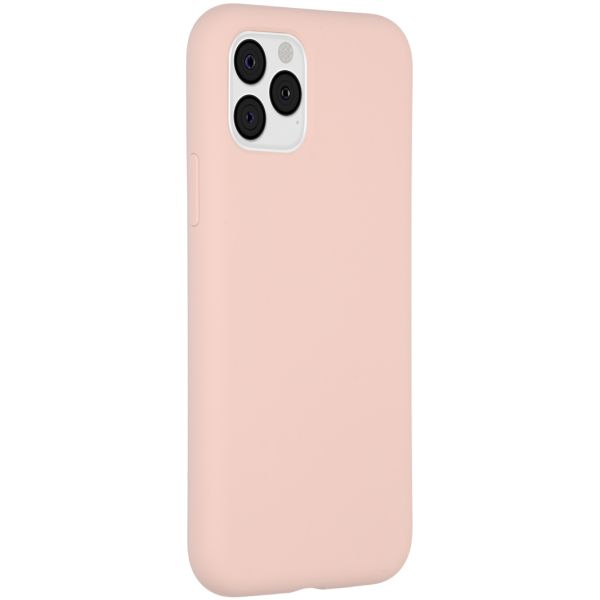 Accezz Coque Liquid Silicone iPhone 11 Pro - Rose