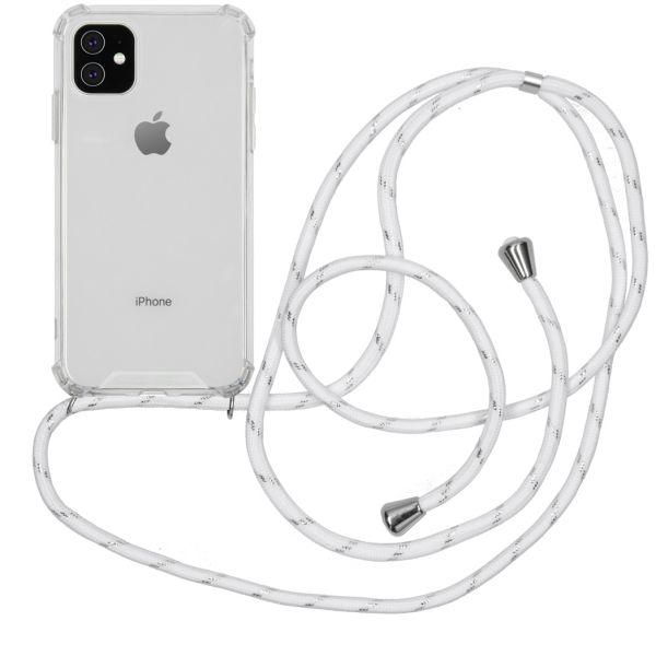 iMoshion Coque avec cordon iPhone 11 - Blanc Argent