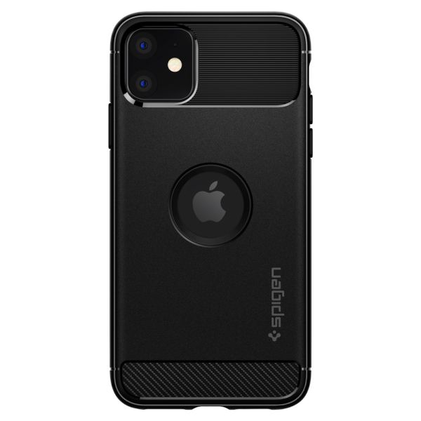 Spigen Coque Rugged Armor iPhone 11 - Noir