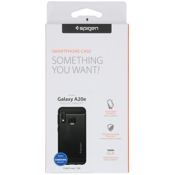 Spigen Coque Rugged Armor Samsung Galaxy A20e - Noir