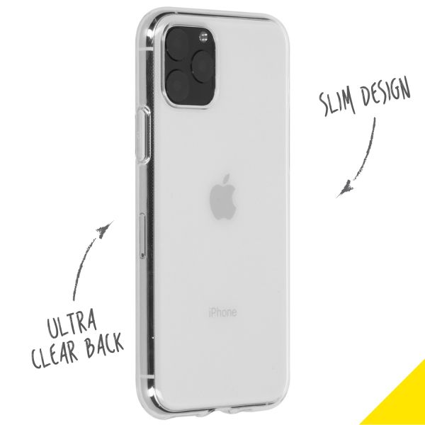 Accezz Coque Clear iPhone 11 Pro - Transparent