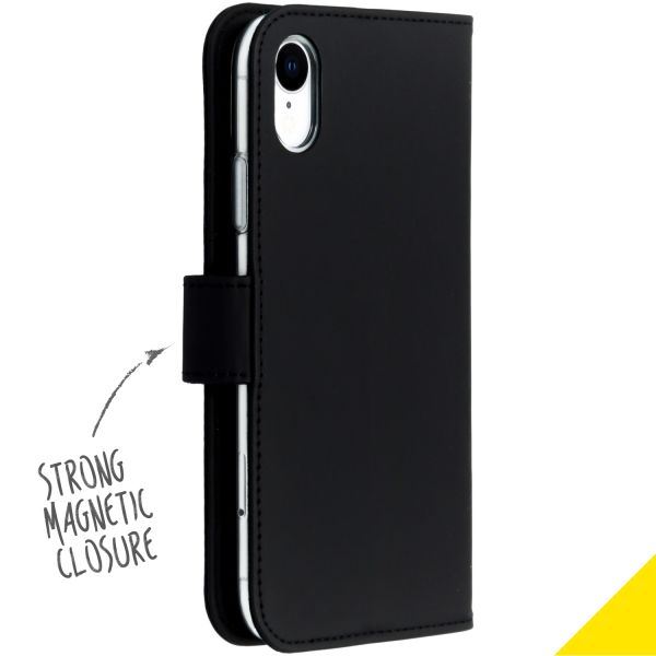 Accezz Étui de téléphone Wallet iPhone Xr - Noir