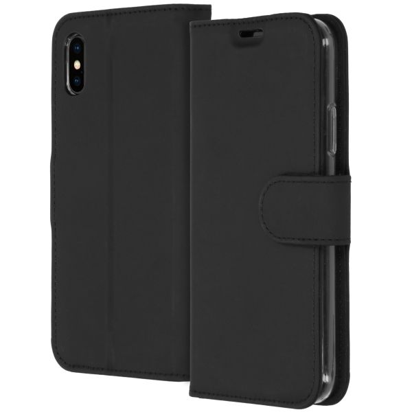 Accezz Étui de téléphone Wallet iPhone Xs / X - Noir