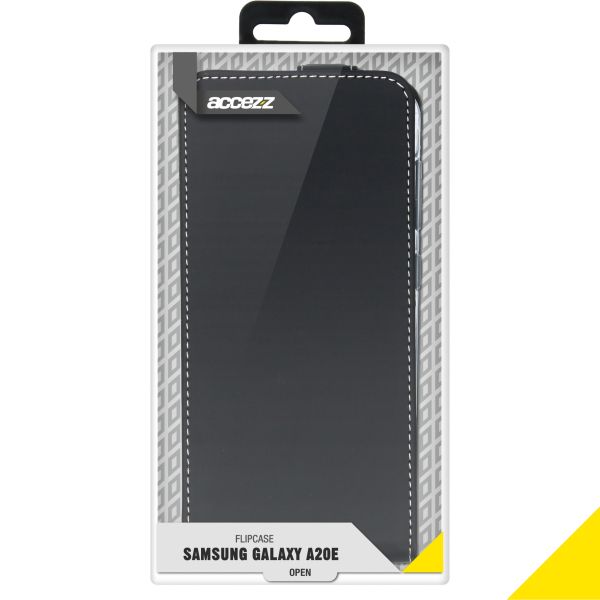 Accezz Étui à rabat Samsung Galaxy A20e - Noir