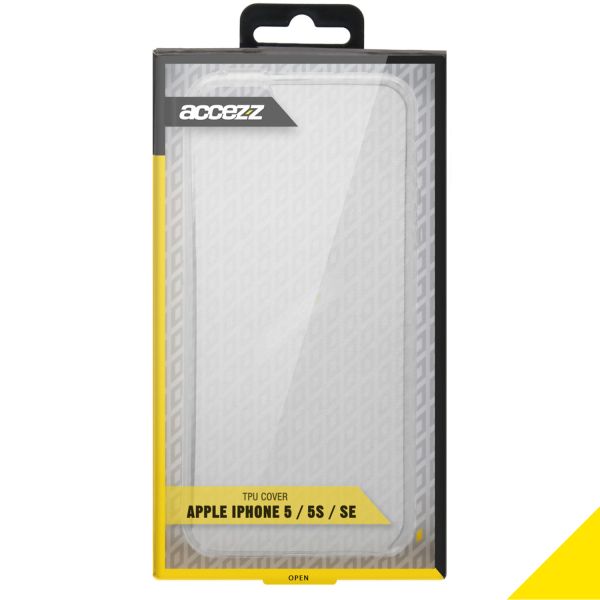 Accezz Coque Clear iPhone 5 / 5s / SE - Transparent