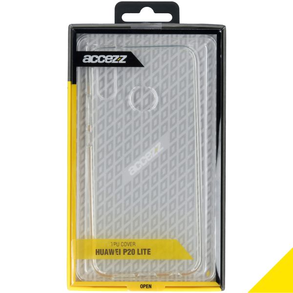 Accezz Coque Clear Huawei P20 Lite - Transparent