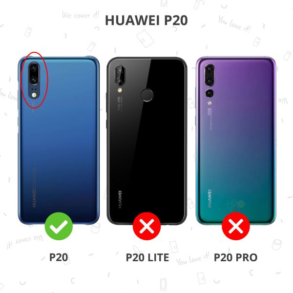 Selencia Protection d'écran en verre trempé Huawei P20