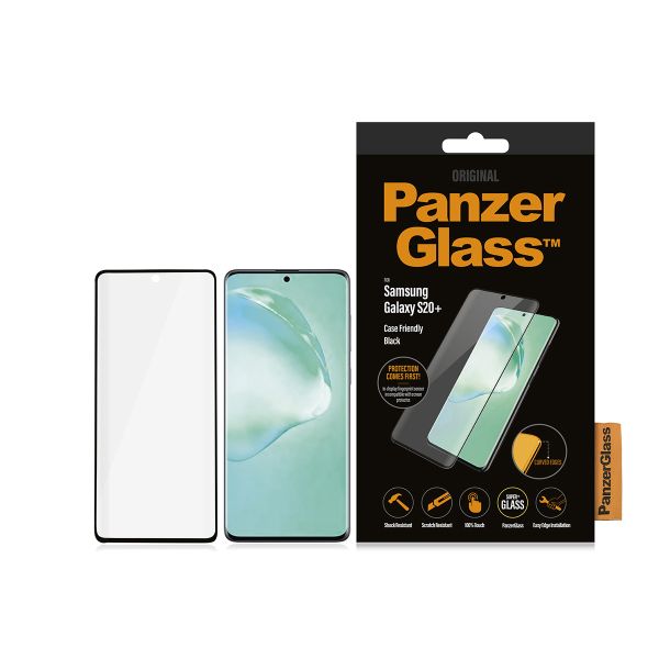 PanzerGlass Protection d'écran en verre trempé Case Friendly Samsung Galaxy S20 Plus