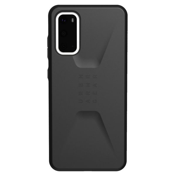 UAG Coque Civilian Samsung Galaxy S20 - Noir