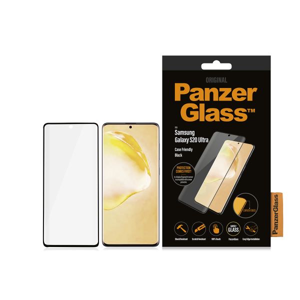 PanzerGlass Protection d'écran en verre trempé Case Friendly Samsung Galaxy S20 Ultra