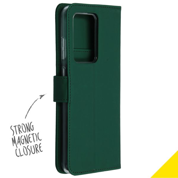 Accezz Étui de téléphone Wallet Samsung Galaxy S20 Ultra - Vert