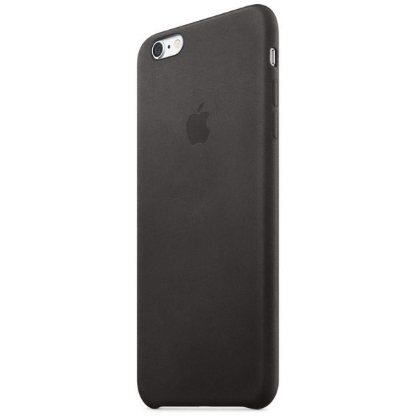 Apple Coque Leather iPhone 6(s) Plus - Black