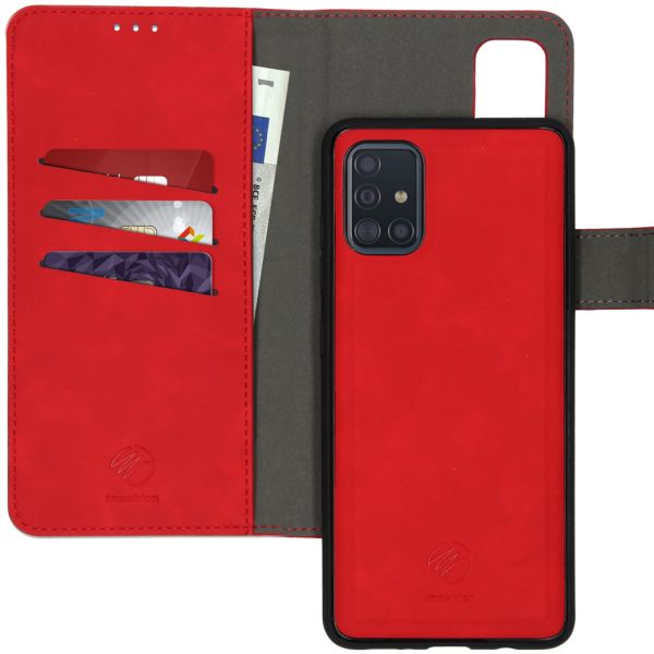 imoshion Etui de téléphone 2-en-1 amovible Samsung Galaxy A51 - Rouge