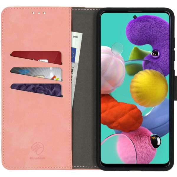 imoshion Etui de téléphone 2-en-1 amovible Samsung Galaxy A51 - Rose