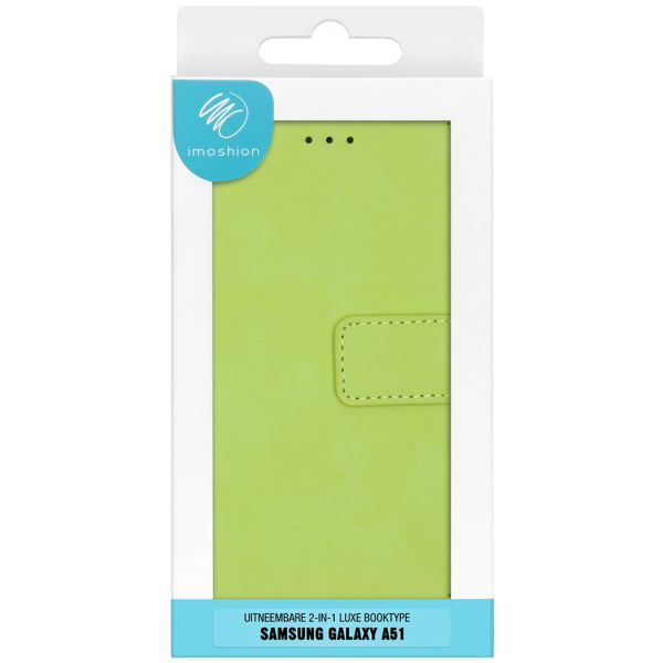 imoshion Etui de téléphone 2-en-1 amovible Samsung Galaxy A51 - Vert