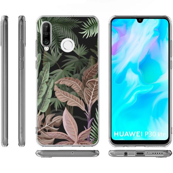 imoshion Coque Design Huawei P30 Lite - Jungle - Vert / Rose