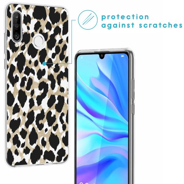 imoshion Coque Design Huawei P30 Lite - Léopard / Noir