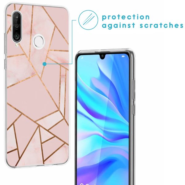 imoshion Coque Design Huawei P30 Lite - Pink Graphic