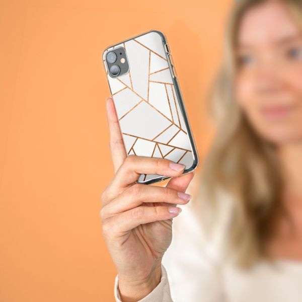 imoshion Coque Design iPhone 11 - White Graphic