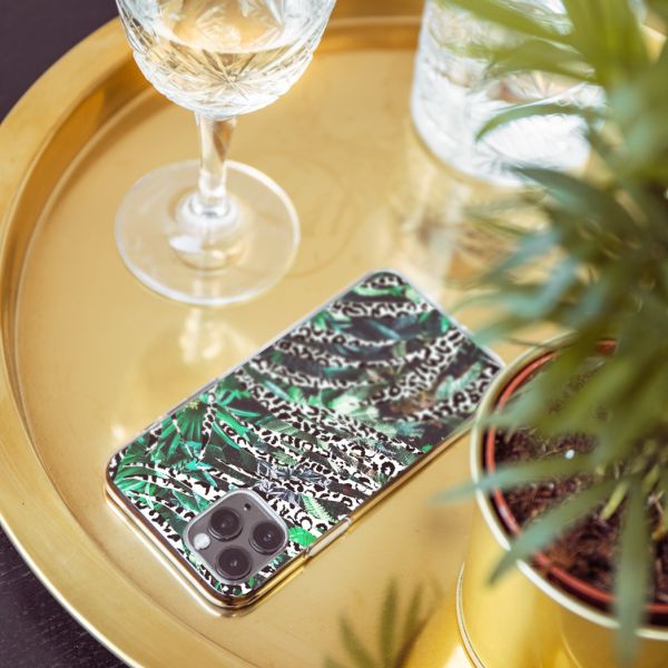 iMoshion Coque Design iPhone 11 Pro - Jungle - Blanc / Noir / Vert
