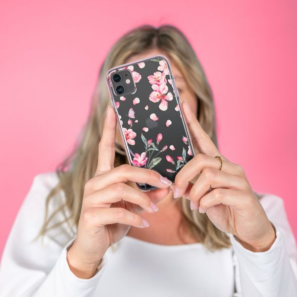 iMoshion Coque Design iPhone 11 Pro - Fleur - Rose