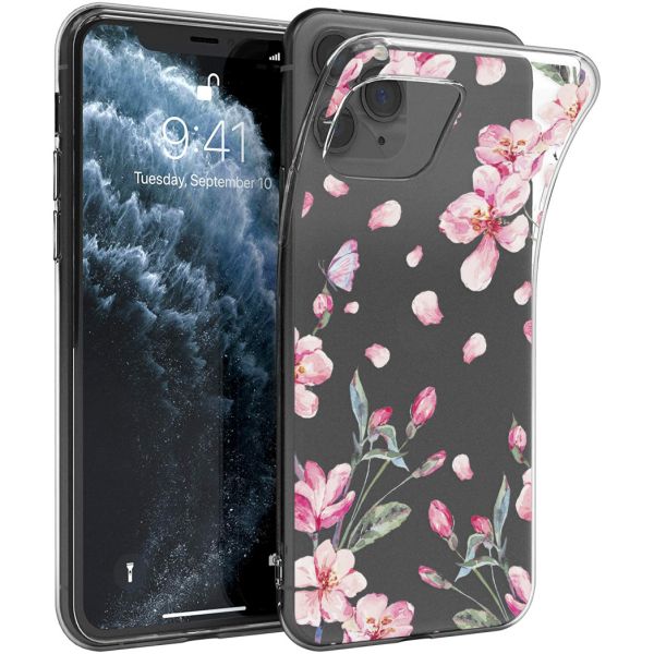 iMoshion Coque Design iPhone 11 Pro - Fleur - Rose