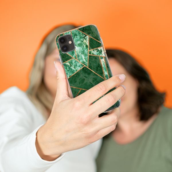 iMoshion Coque Design iPhone 11 Pro - Cuive graphique / Vert