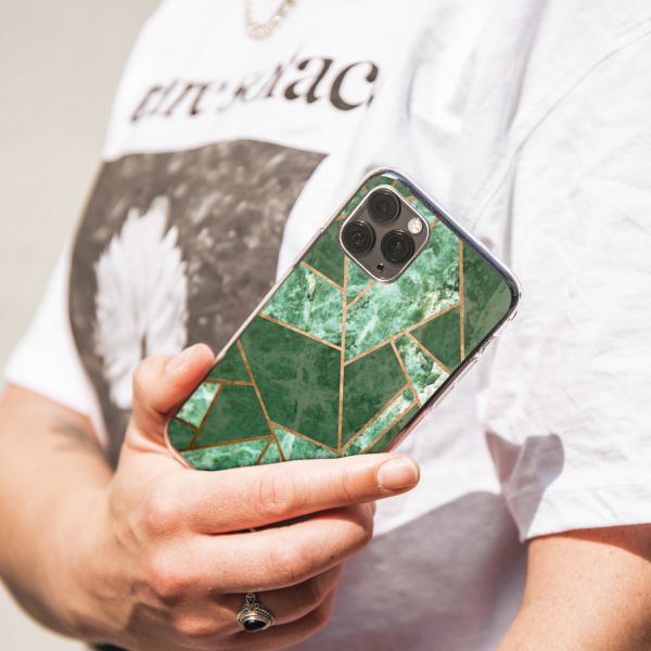 iMoshion Coque Design iPhone 11 Pro - Cuive graphique / Vert