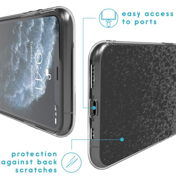 iMoshion Coque Design iPhone 11 Pro - Eclaboussures - Noir