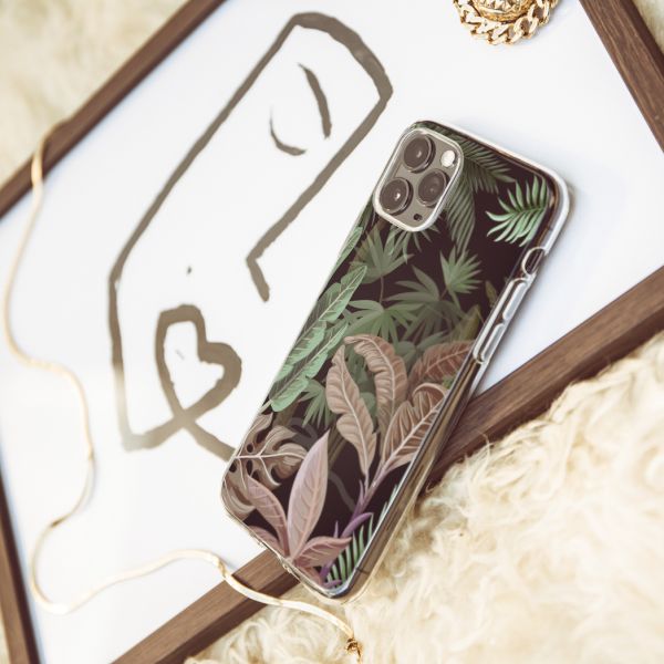 imoshion Coque Design iPhone 5 / 5s / SE - Jungle - Vert / Rose