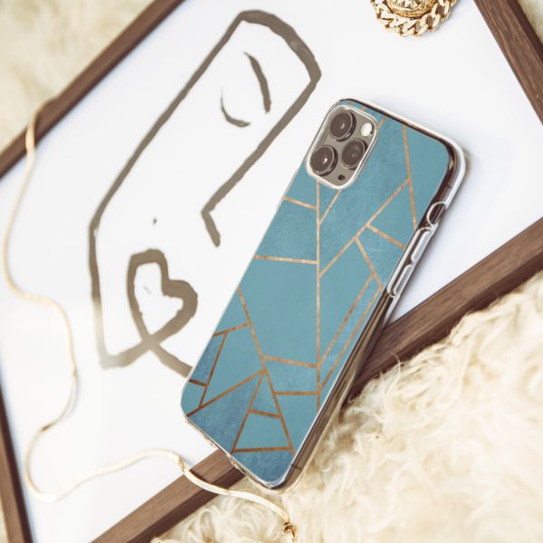 imoshion Coque Design iPhone 5 / 5s / SE - Blue Graphic