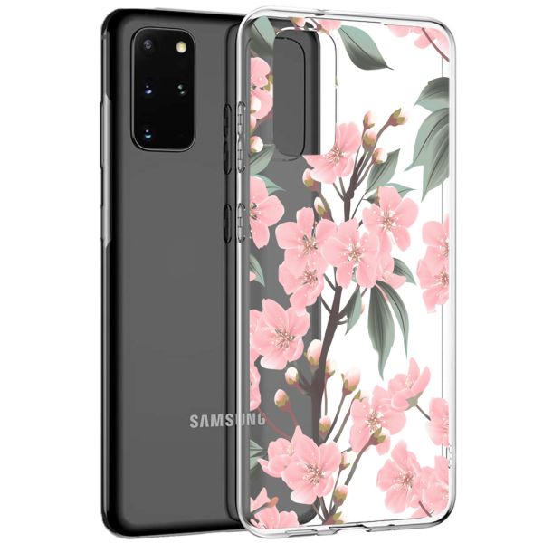 iMoshion Coque Design Samsung Galaxy S20 Plus - Cherry Blossom