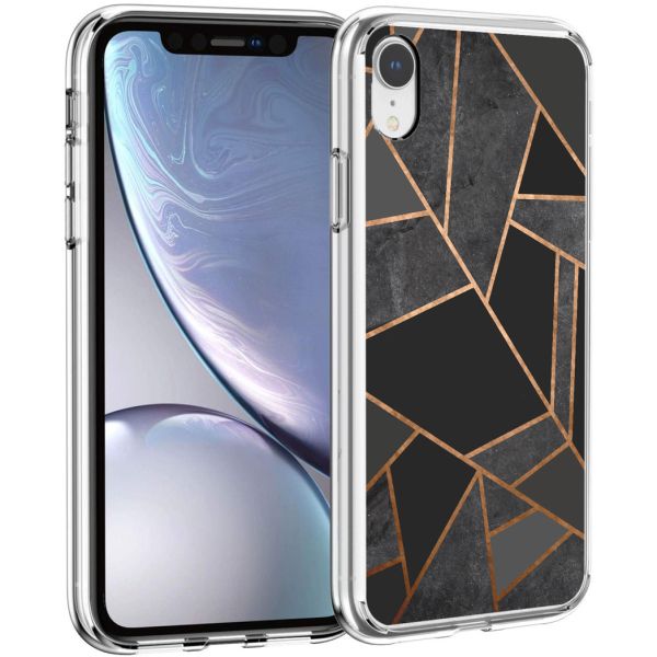 imoshion Coque Design iPhone Xr - Black Graphic